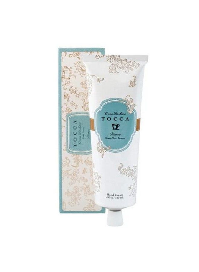 Tocca Hand Creams Bianca: Rose Lemon Green Tea Moisturizing Quick Absorbing Hand Cream4 Oz ; 120 Ml - Image 1