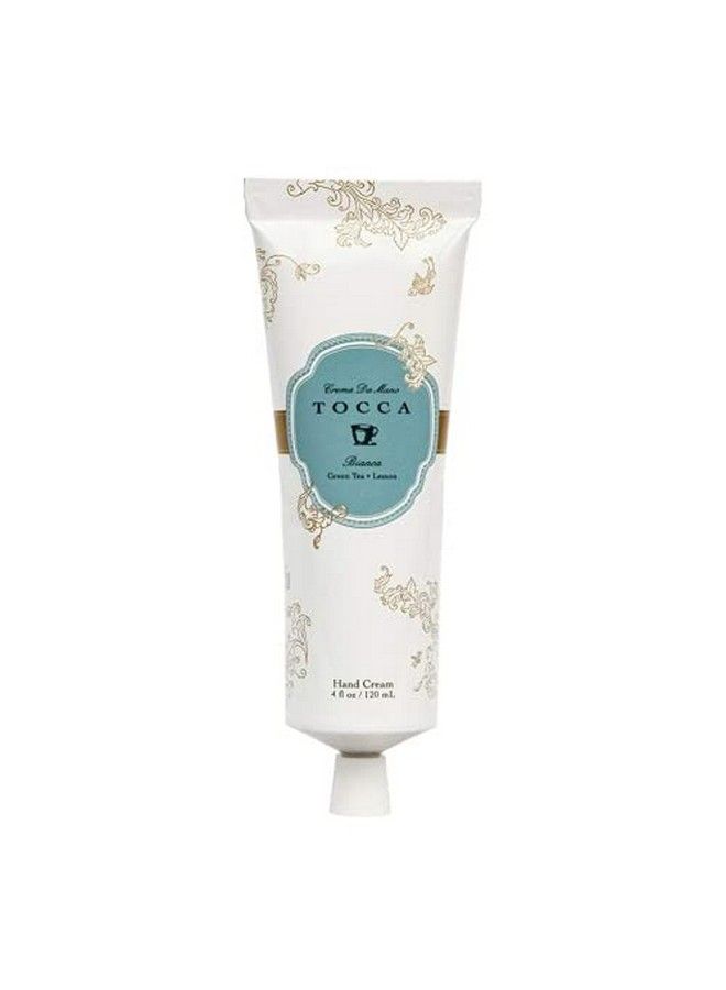 Tocca Hand Creams Bianca: Rose Lemon Green Tea Moisturizing Quick Absorbing Hand Cream4 Oz ; 120 Ml - Image 3