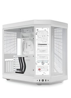 HYTE HYTE Y70 TOUCH INFINITE CASE 14.5” [SNOW WHITE]  - Image 1