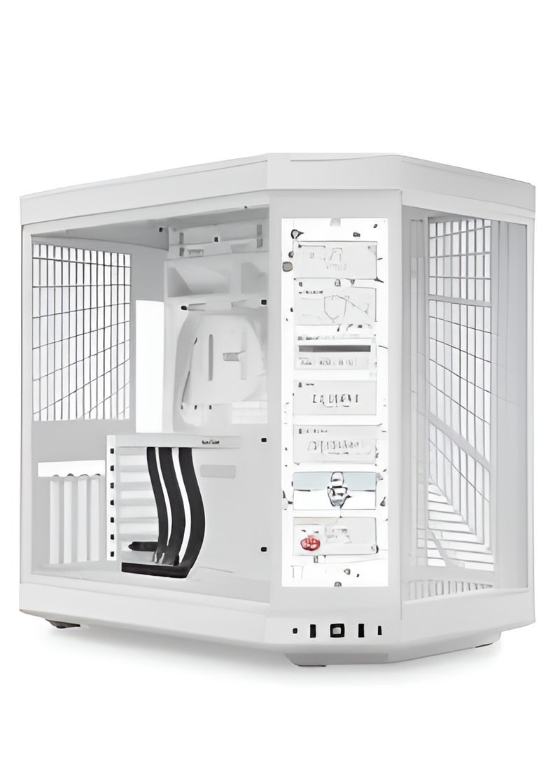 HYTE HYTE Y70 TOUCH INFINITE CASE 14.5” [SNOW WHITE]  - Image 1