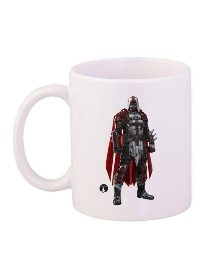 RKN Azrael Printed Coffee Mug White Black Red - Image 2