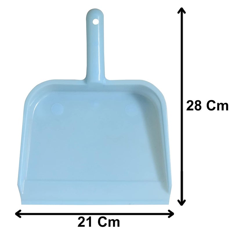 Kuber Industries 10 Plastic Dustpan Pack of 3 Blue - Image 4
