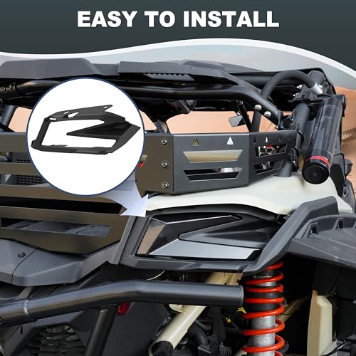 SAUTVS Right Passenger Side Tail light Cover, Rear Brake Stop Light TailLight Cover Bezel Panel for Can-Am Maverick X3 XDS XRS Max Turbo R 2017-2025 Accessories (1PC, Replace #705010687) - Image 4