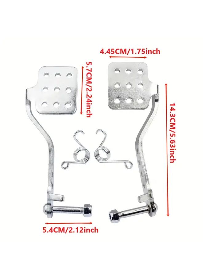 طقم دواسات كارت لمحرك 196cc 212cc 6.5 حصان أحمر كابل خنق بطول 71 بوصة إكسسوارات دراجة نارية لجميع التضاريس هيكل حديدي ملحقات الإطار - Image 5