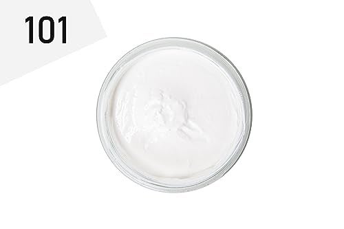 Kaps Shoe Cream with Sponge Applicator, Intensive Leather Care and Nourishing, Delicate, 70 Colors (101 - white) - Image 2