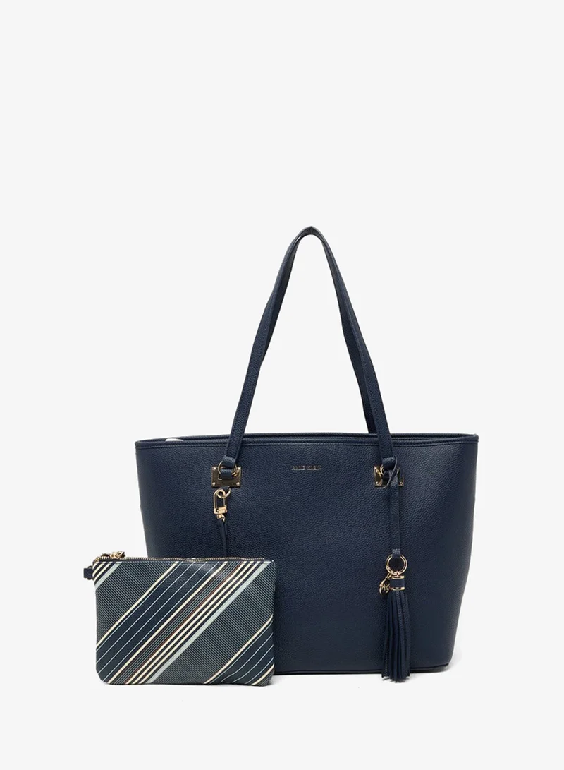 ان كلاين Anne Klein Akh5992 Blue Women's Shoulder Bag