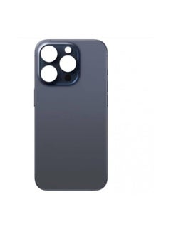 Replacement Back Glass iphone 15 pro blue Titanium