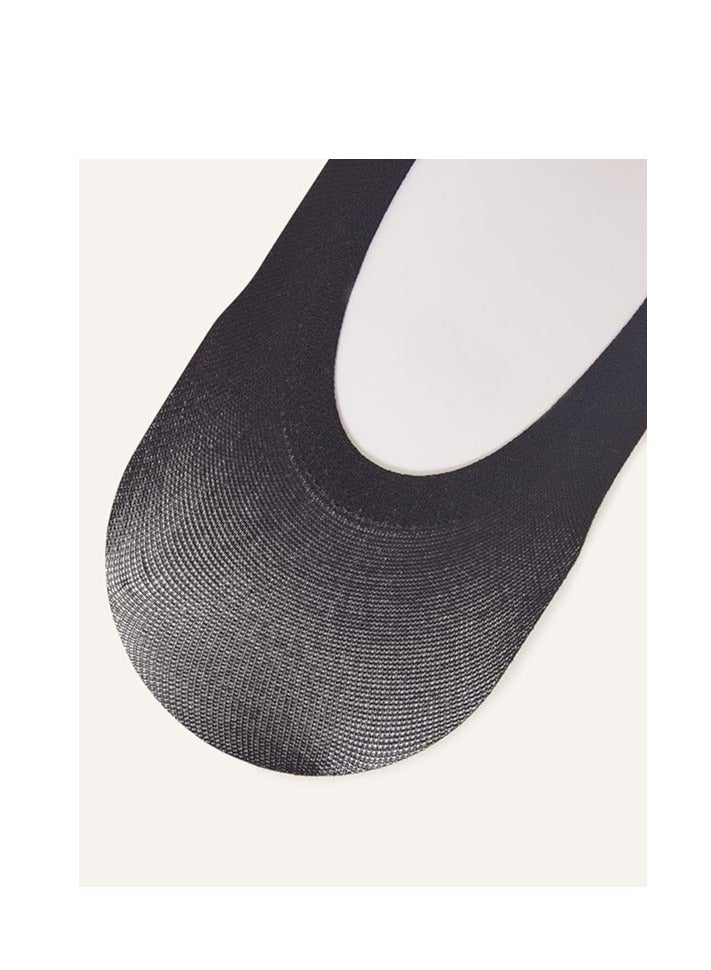 Be-Queen 9 أزواج من جوارب النساء الشفافة - جوارب غير مرئية - جوارب بطن غير مرئية 20D (أسود، 9 أزواج) - Image 5