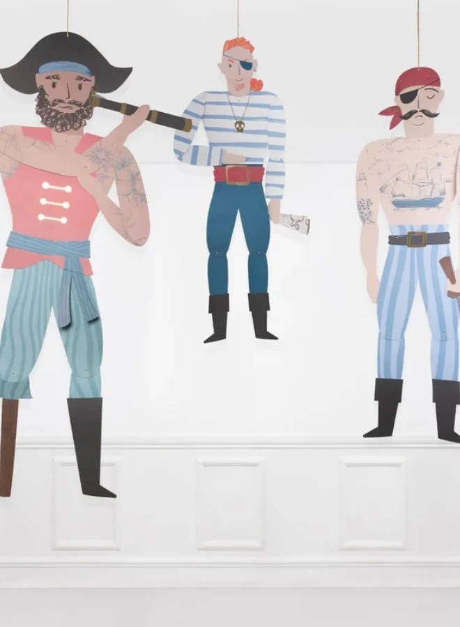 ميري ميري Giant Pirate Decorations