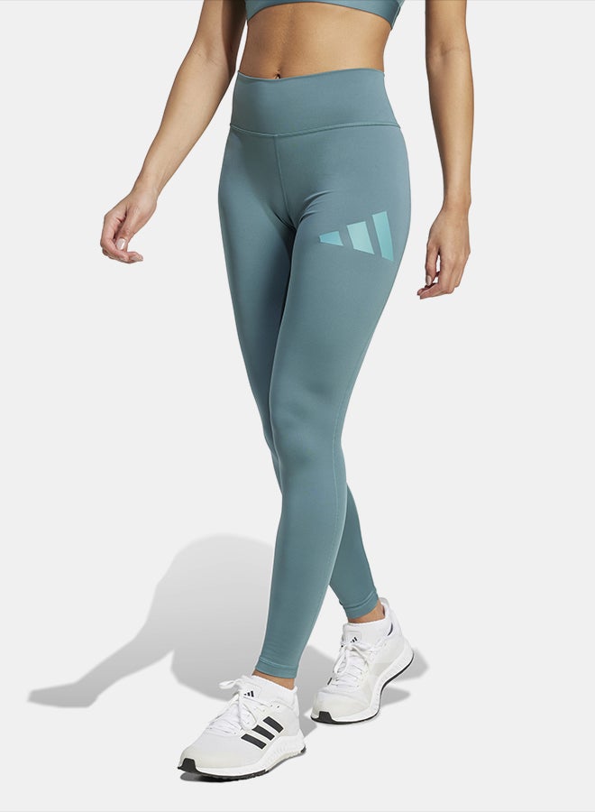 Adidas Train Essentials Big Logo Full-Length Leggings - Image 1