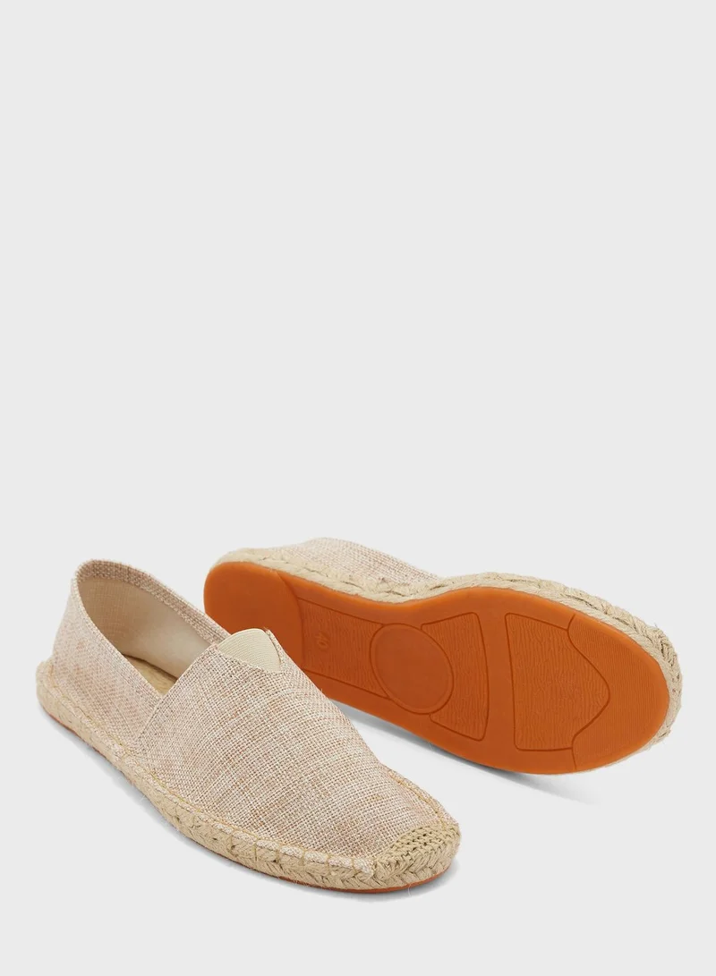 ELLA Flat Canvas Espadrille