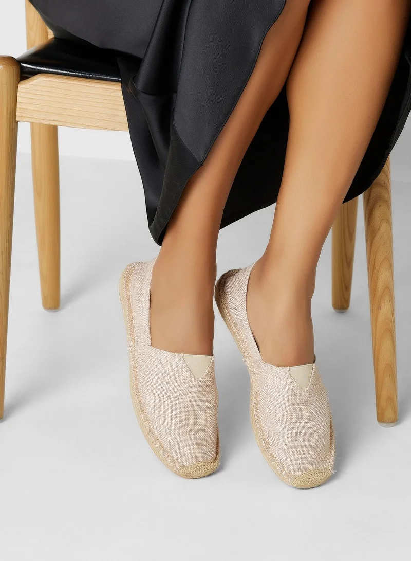 ELLA Flat Canvas Espadrille