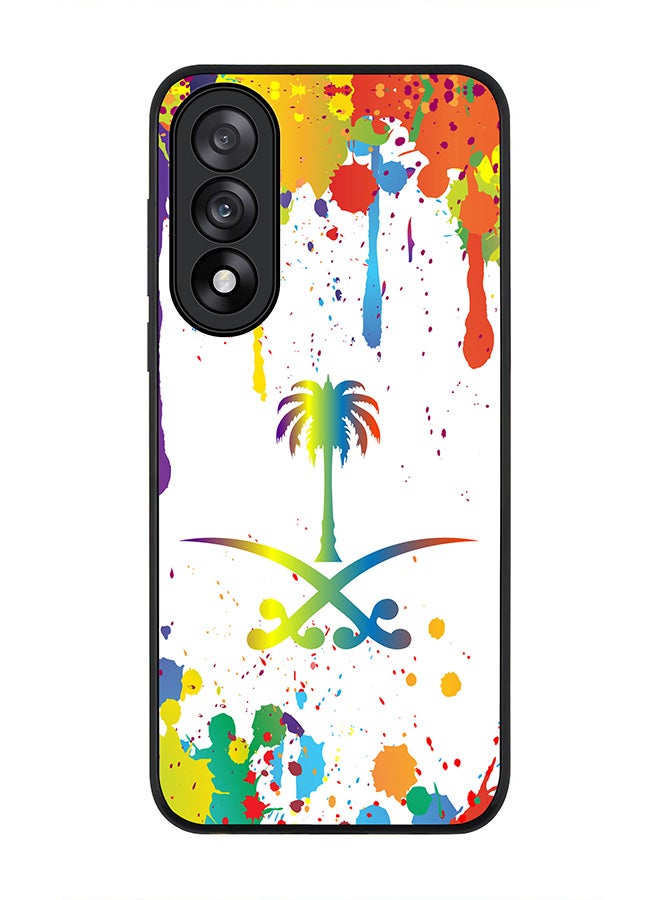 Stylizedd For OnePlus Nord 5 / Ace 5 Ultra Case,Slim fit Camera Protection, Shockproof Thin Phone cover  - Colorful Saudi