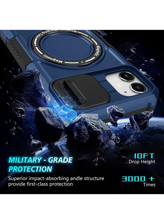 Zaboon Case For iPhone 11 Sliding Camshield MagSafe Holder TPU Hybrid PC Phone Case - Image 5