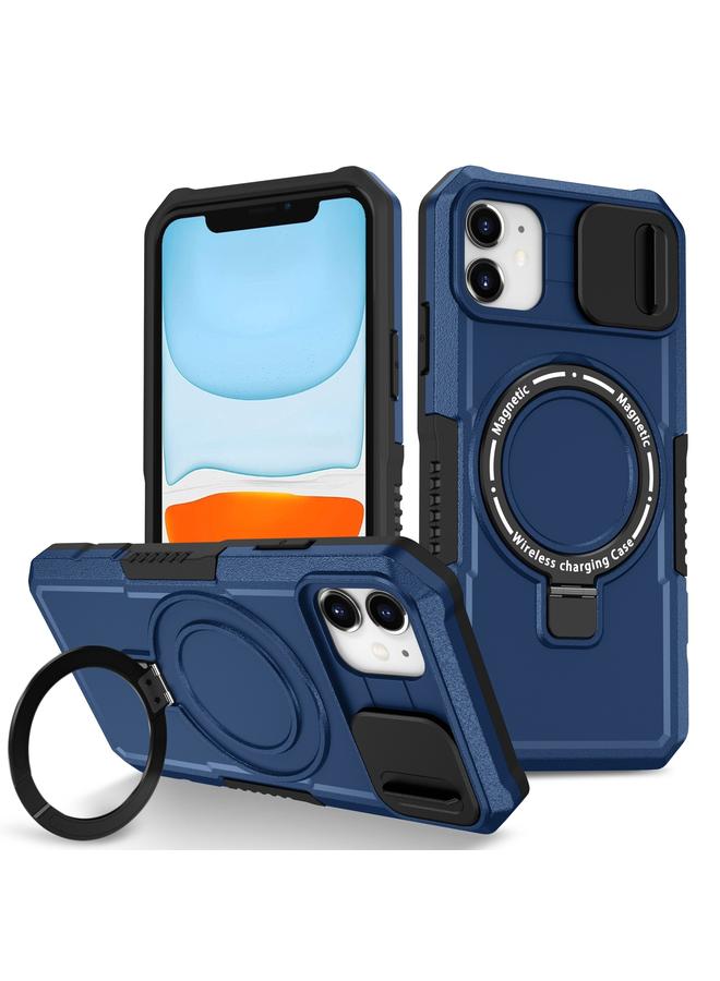 Zaboon Case For iPhone 11 Sliding Camshield MagSafe Holder TPU Hybrid PC Phone Case - Image 1