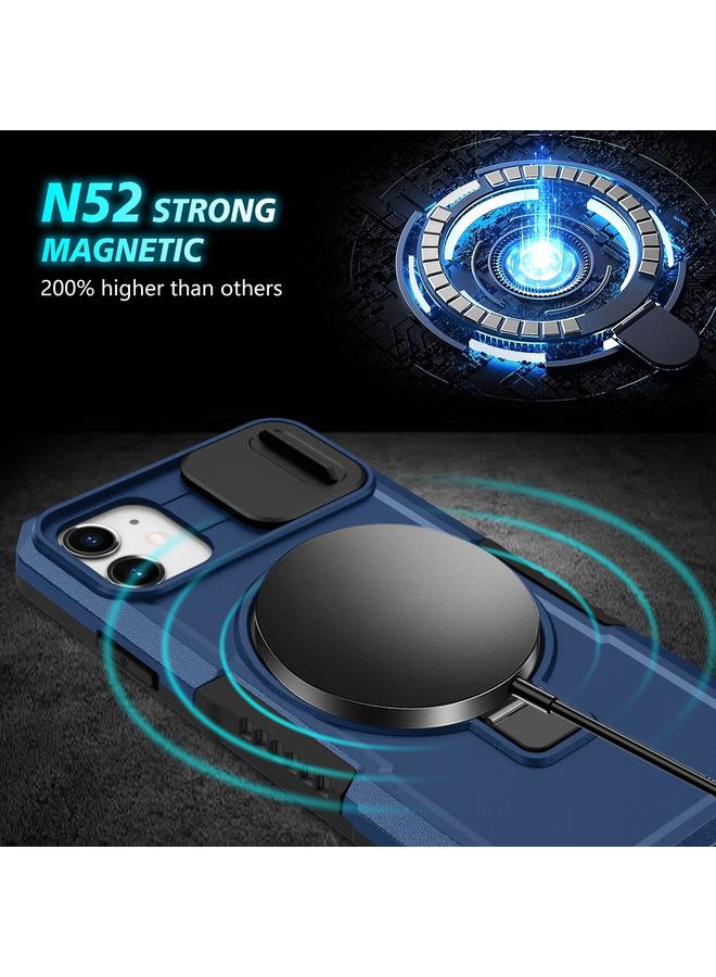 Zaboon Case For iPhone 11 Sliding Camshield MagSafe Holder TPU Hybrid PC Phone Case - Image 4