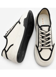 MARJIN Women's Sneaker Lace-Up Linen Sneakers Dofkin  - Image 5