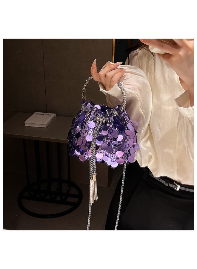 Elegant Evening Bag Made Soft Leather Pattern Suitable For Wedding Party Prom Special Occasions-Color:Yellow-Dimensions:16cm*9cm*13cm - Image 3