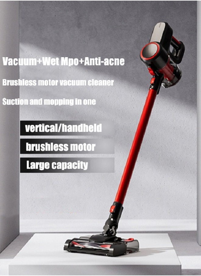 Joshberg 6 in 1 Cordless Vacuum Cleaner,14kpa Stick & Handheld Vacuum Cleaner with Brushless Motor, Lightweight Vacuums with LED Light,Mite Remover and Water Tank,for Hard Floor Carpets and Pet Hair in Car,P8  - Image 2