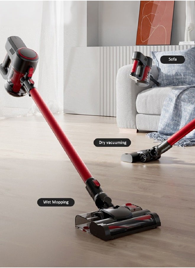Joshberg 6 in 1 Cordless Vacuum Cleaner,14kpa Stick & Handheld Vacuum Cleaner with Brushless Motor, Lightweight Vacuums with LED Light,Mite Remover and Water Tank,for Hard Floor Carpets and Pet Hair in Car,P8  - Image 5