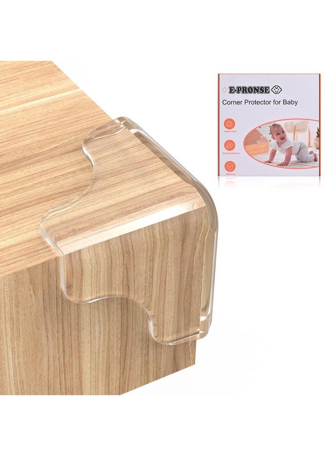 E-PRONSE New Pre-Taped Corner Protectors, 8PCS Corner Protector Baby with Improved Smooth Corner, Furniture Table Corner Protectors for Baby Proofing with Strong Ahesion - Image 1