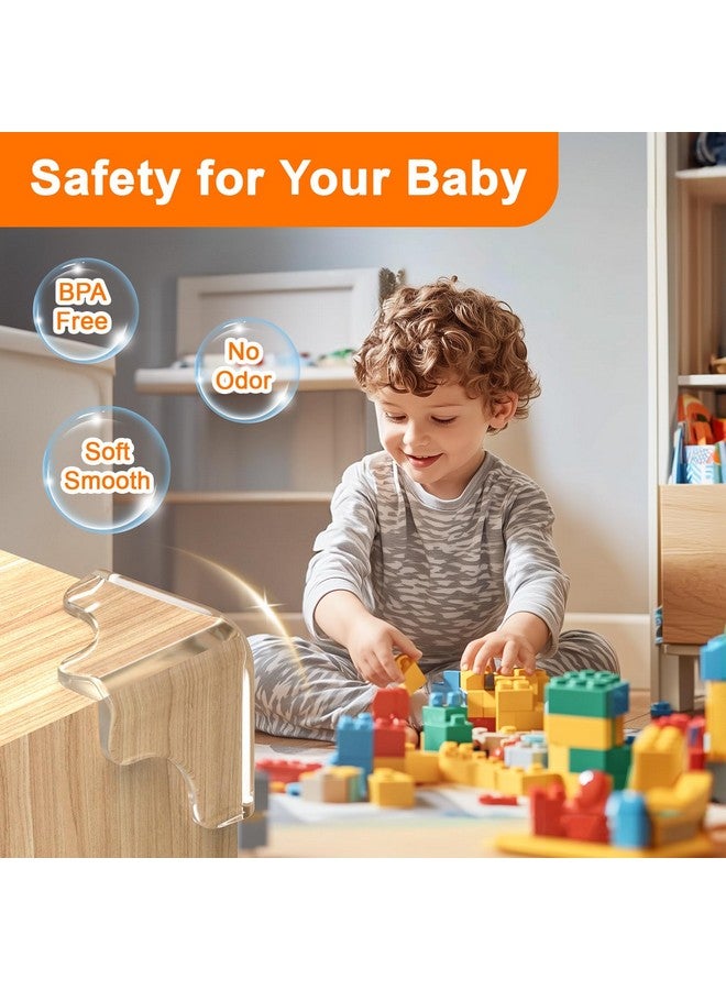 E-PRONSE New Pre-Taped Corner Protectors, 8PCS Corner Protector Baby with Improved Smooth Corner, Furniture Table Corner Protectors for Baby Proofing with Strong Ahesion - Image 5