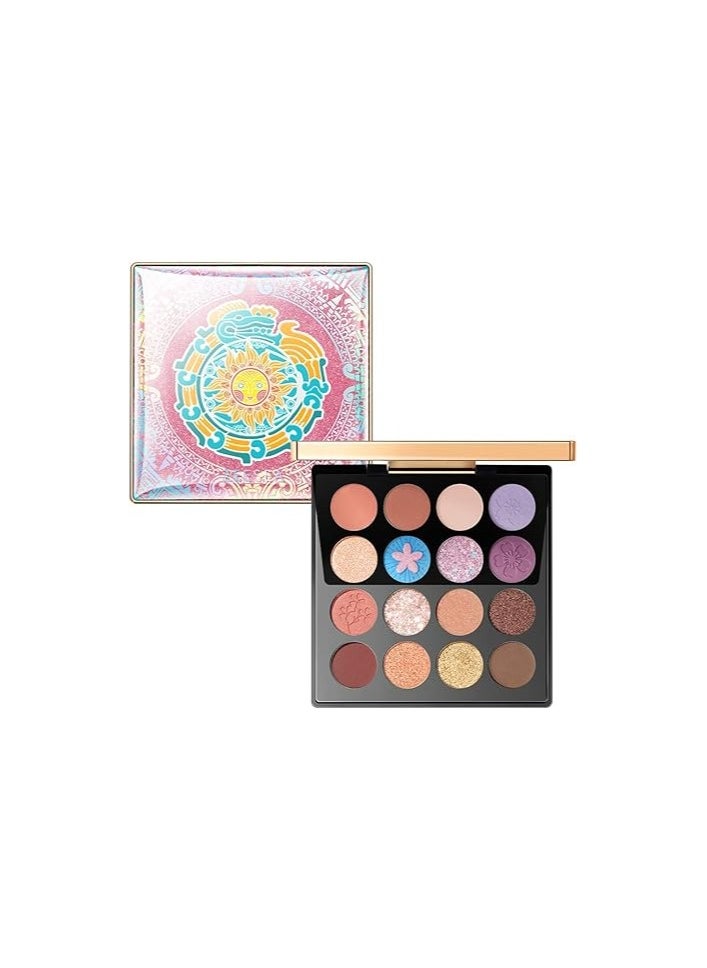 ZEESEA - ZEESEA Maya 16-Shade Eyeshadow Palette | Unlock Endless Eye Looks | 16-Shade Eyeshadow Palette for Versatile Eye Looks | (08) - Image 1
