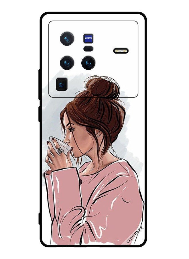 Covernex - Protective Case Cover For vivo X80 Pro Drinking Tea - Image 1