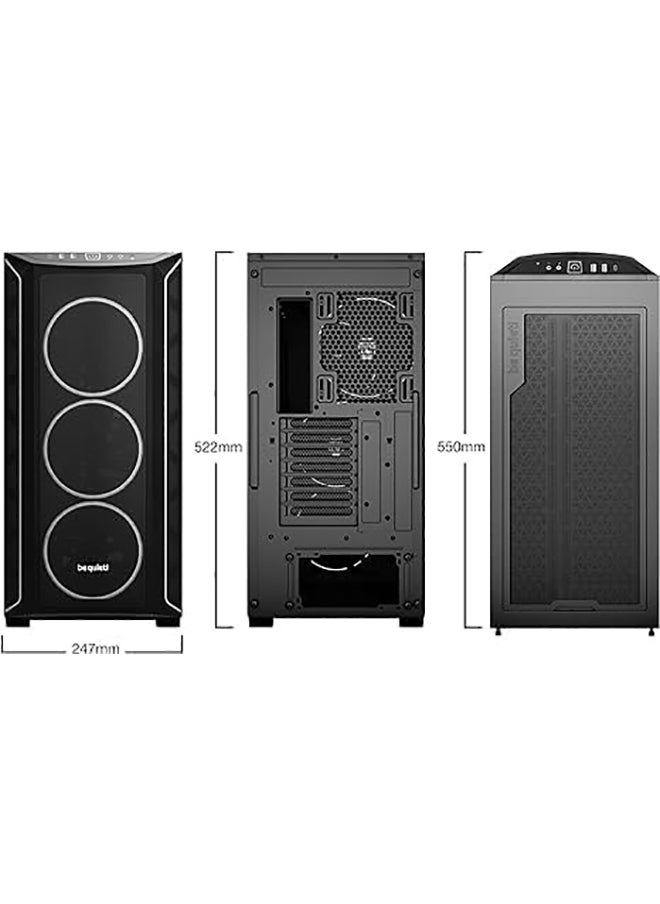 NANOTECH - Be Quiet! Silent Edition Gaming PC - Intel Core i9-14900K Processor, 24 Cores & 32 Threads, DDR5 32GB (2*16) 6000MHz Ram, Nvidia GeForce RTX 4080 Super OC Edition 16GB GDDR6X Graphics Card, 2TB NVMe M.2 PCIe Gen 4.0*4 SSD, 3 Fan Aio Liquid Cooler, 1000W 80 Plus Gold Rated Power Supply, Windows 11 Pro | Wi-Fi - Image 1