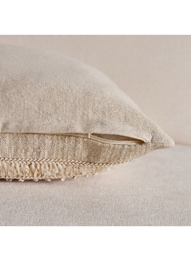 Home Box Petra Border Patch Filled Cushion 45 x 45 cm  - Image 3