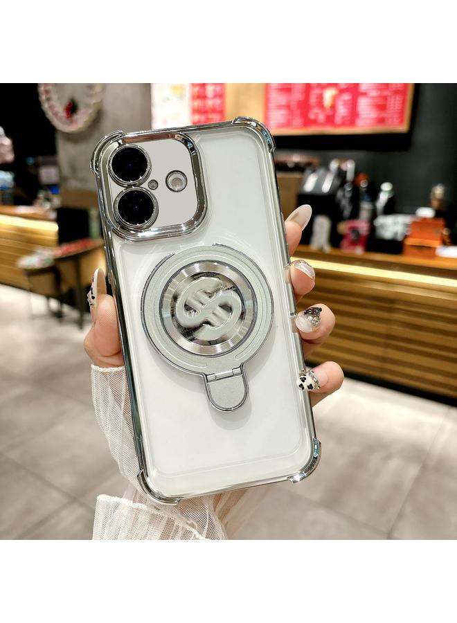 اس-توب حافظة لهاتف iPhone 16 Plus مزودة بحامل MagSafe Space مع فيلم عدسة - Image 1