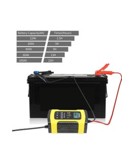 ماركة غير محددة شاحن بطارية ذكي 12V 5 أمبير للسيارة والموتوسيكل وسيارات الدفع الرباعي وجزازة العشب والقوارب وار في والمزيد من المركبات من اي اي اي كي  - Image 3