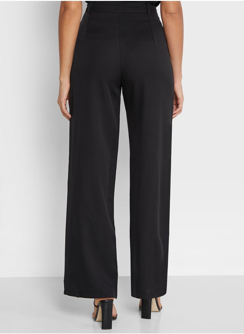 ELLA - Button Detail Pant - Image 1