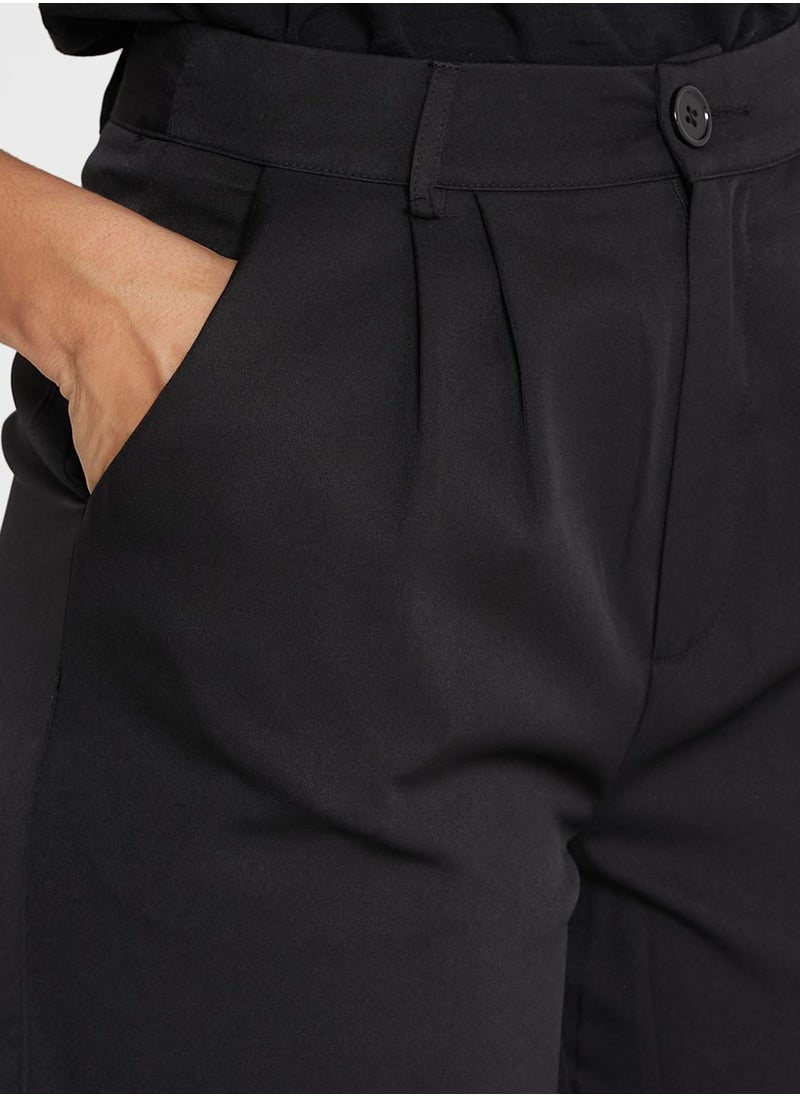 ELLA - Button Detail Pant - Image 1