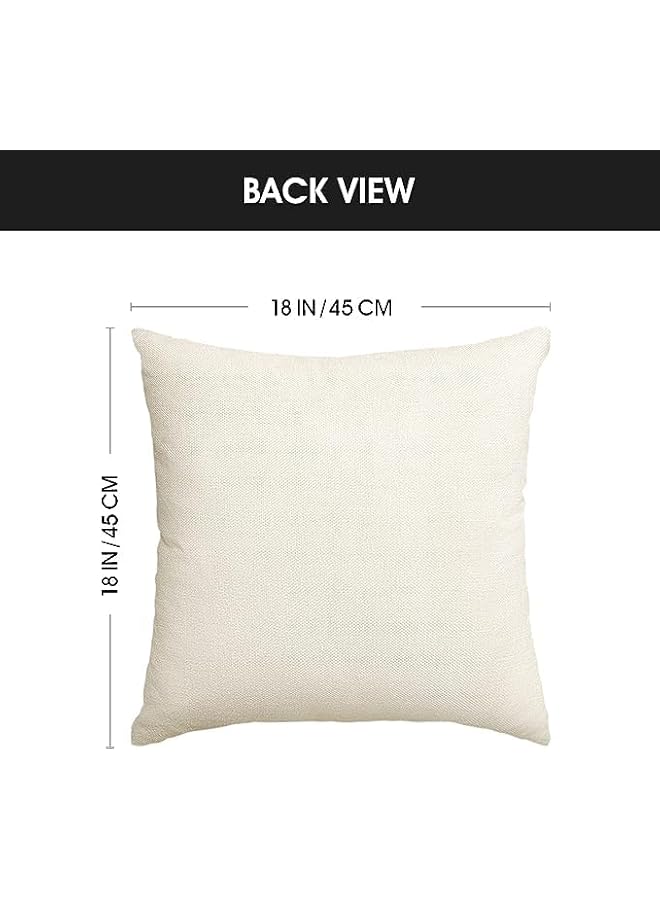 The Bros Cushion Covers,45 * 45cm Home Sweet Home Eucalyptus Leaves Throw Pillow Covers Set of 4, Spring Summer Seasonal Decorations For Outdoor Patio Garden Blench Living Room Sofa Farmhouse Decor(Style 2) - Image 4