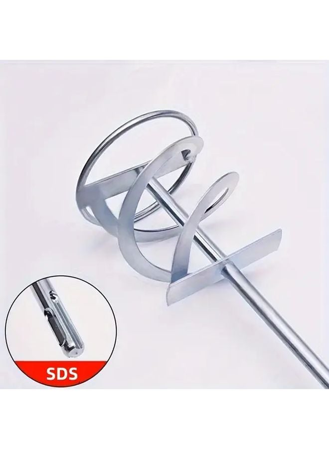 80X400mm SDS Metal Mixing Rod For Paint Cement Concrete Heavy Duty Construction Tool - Image 5