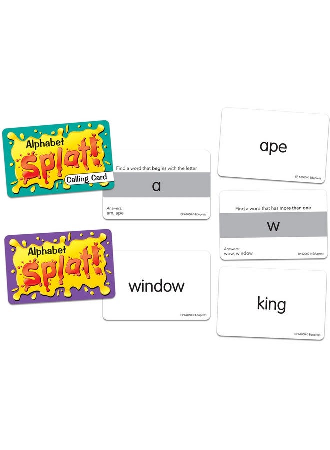 Teacher Created Resources Alphabet Splat Game 6 5/8" x 3 5/8" x 1 1/4" - Image 2