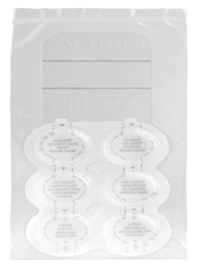 FILTRETE فلترت معطر هواء كامل المنزل لفلتر هواء مكيف الهواء، باقة زهور - Image 2