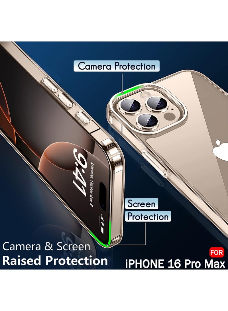 Techie Apple iPhone 16 Pro Max TPU Soft Corner Ultra Slim Clear Case Shockproof Anti Fingerprint Transparent Protective Back Cover - Image 3