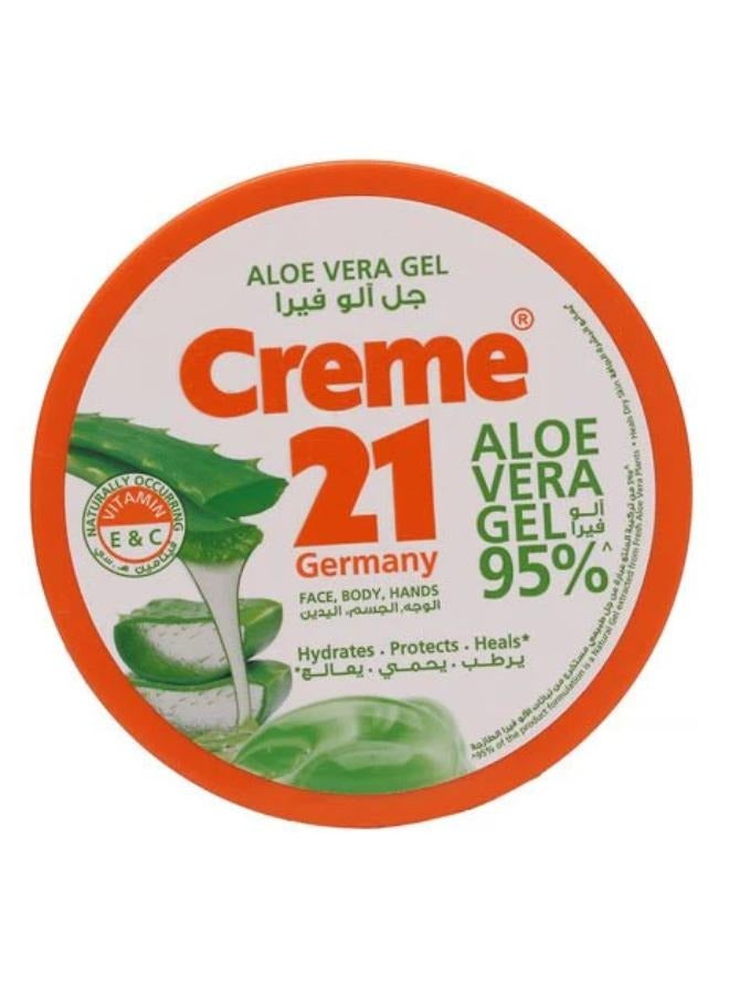 Creme 21 Cream 21 Aloe Vera Gel to moisturize the skin 95% 300 ml - Image 4