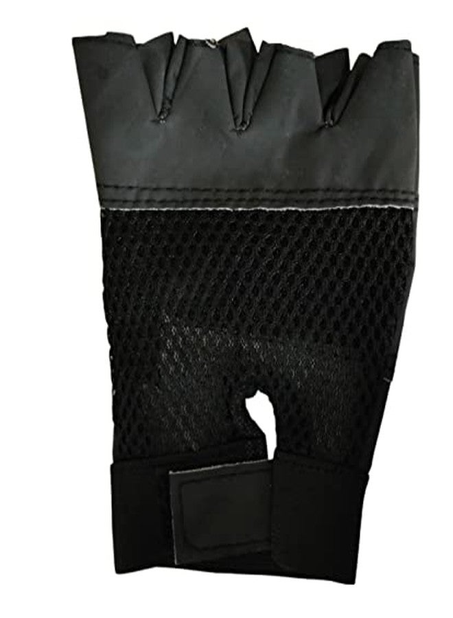 فينوم قفازات فينوم الجلدية السوداء لرفع الأثقال، قفازات رياضية لرفع الأثقال، التدريب المتقاطع، والتمارين الرياضية، الأفضل للرجال والنساء - Image 3