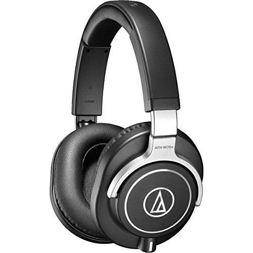 audio-technica سماعات أذن احترافية مغلقة من أوديو تكنيكا ATHM70X لمراقبة الاستوديو الديناميكية