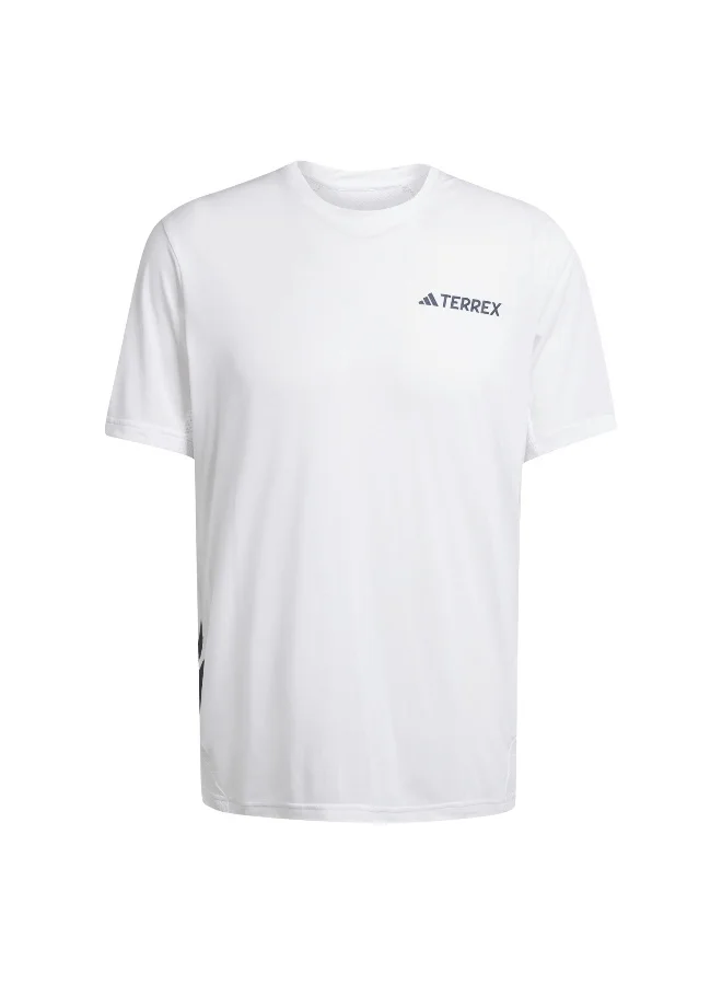 adidas Xpr Tee White Trail Running T-Shirts For Men XS