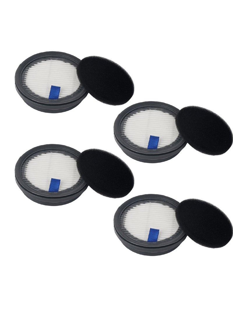 Excefore - 4 Pack HEPA Filter For Afoddon A200Pro/A200, ORFELD B08/C10A/C10G and NEQUARE S12 S25 S26 Series Cordless Vacuum Cleaner High-Density HEPA with Foam Pre-filter - Image 1