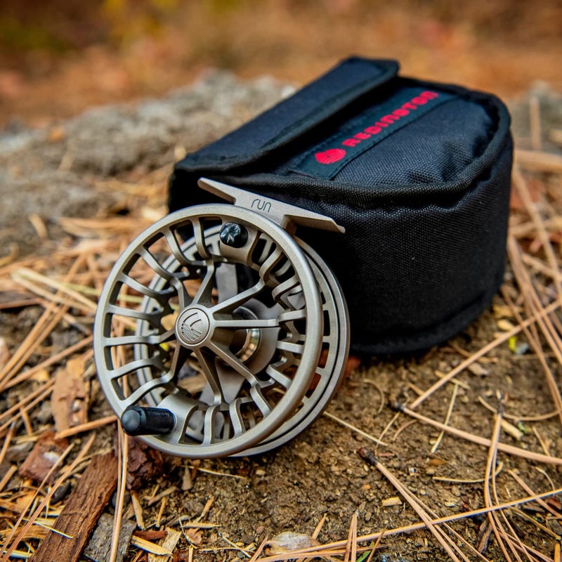 Redington Run Fly Reel, Lightweight Design for Trout, Freshwater Fishing, Carbon Fiber Drag System, Sand, 5/6 Weight - Image 3
