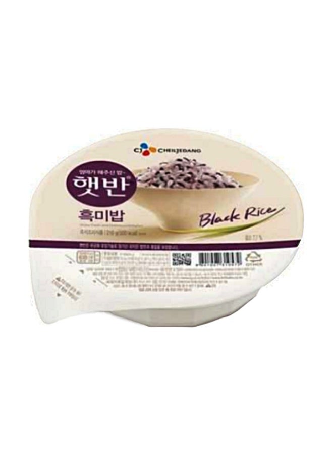 Cooked Black Rice 210g