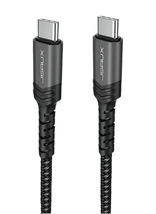 JSAUX USB C to USB C Cable 100W/5A [1pcs 1 M], QC 4.0/USB PD Type-C Fast Charging Cord Compatible with MacBook Pro/Air M2, iPad Pro 12.9/iPad Air/Mini 6 Samsung Galaxy S23 S22 S21 model (CC0020) Black - pzsku/ZBBC3DA20E77A61704B72Z/45/_/1728726250/67c5ec7e-429b-47fa-8d05-e1abc9aeecdc