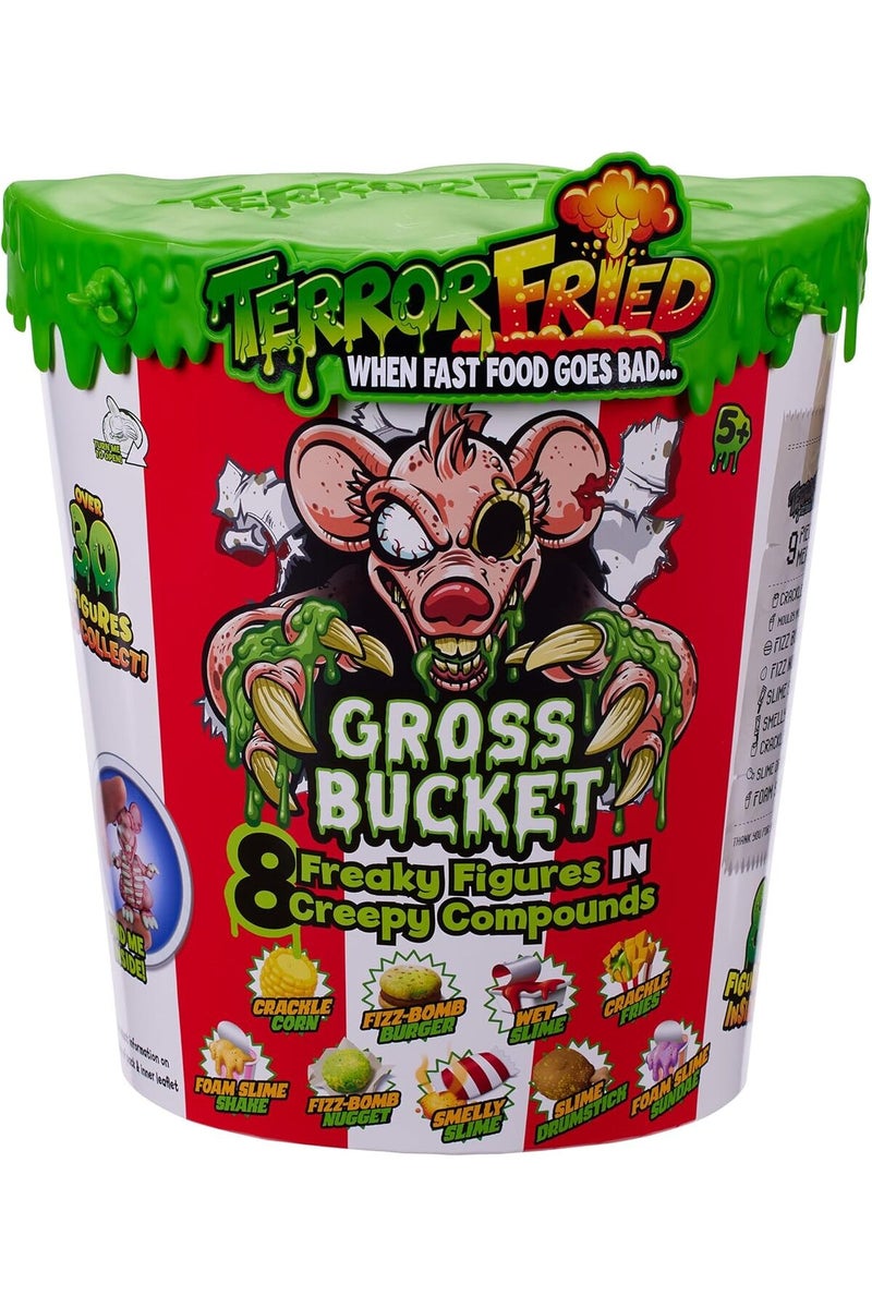 Terror Fried 08095 Bucket - When Fast Food Goes Bad ( Collectables with Slime) - Image 1