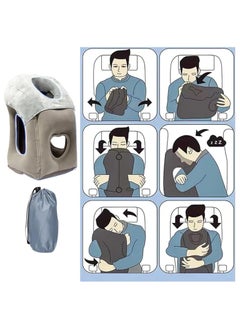 AUTOYSUR Inflatable Travel Pillow,Neck Pillow,Portable Pillow,Comfortable Neck Support Head,Multifunctional Neck and Head Support Lap Pillow for Airplanes Trains Buses Office Napping Pillow  - Image 4