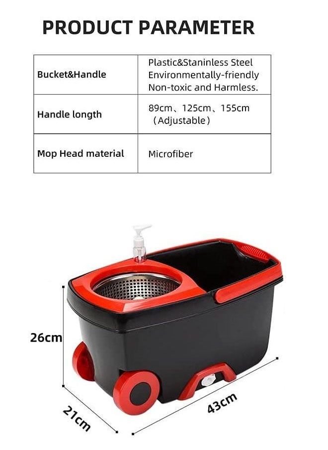 NKX - Easy Clean Mop With Bucket - Image 1